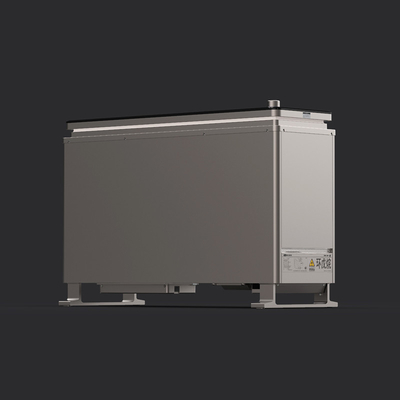 150L Home Smart Embedded Adjustable Ice Table Bottom-Freezer Double Door Fridge Freezer