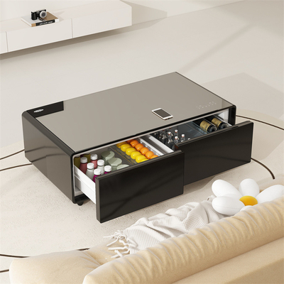 Multifunctional Refrigerator with Refrigerated Drawer Cabinet Coffee Table Fridge