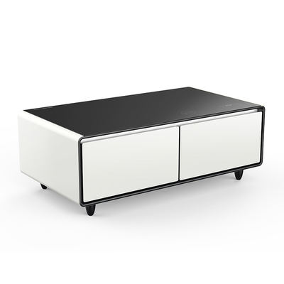 Modern Luxury Furniture Smart Refrigerator Coffee Table with Bluetooth Music Player