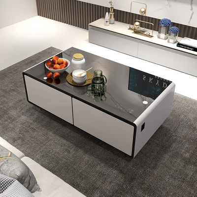 Home Table Furniture with 135L Fridge Capacity and USB Ports Primst Smart Fridge Table