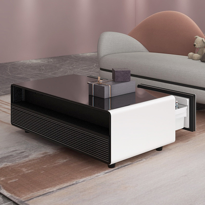 Home Table Furniture with 135L Fridge Capacity and USB Ports Primst Smart Fridge Table