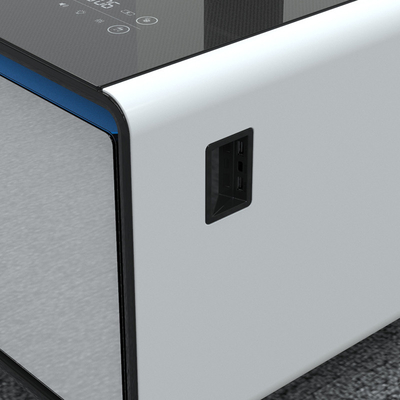 Home Table Furniture with 135L Fridge Capacity and USB Ports Primst Smart Fridge Table