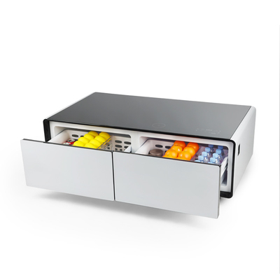 Home Table Furniture with 135L Fridge Capacity and USB Ports Primst Smart Fridge Table