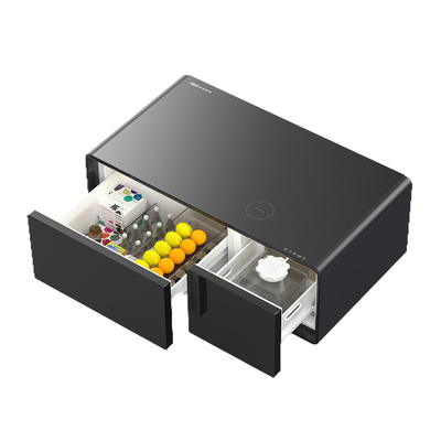 110-220V Smart Coffee Table with 2 Refrigerator Drawers and USB Ports Smart Furniture