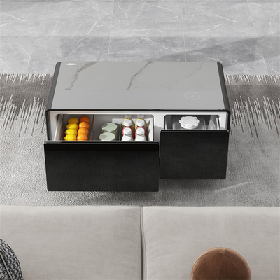 Installation Built-in Wireless Charging for Office and Home Multifunctional Coffee Table